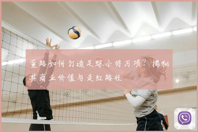 董路如何打造足球小将万项?揭秘其商业价值与走红路径